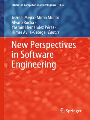 cover image of New Perspectives in Software Engineering